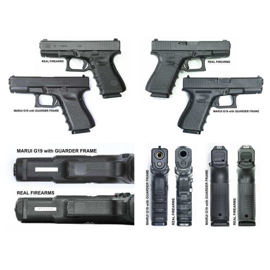 GLK-180(FDE)　GUARDER GLOCK Gen.3 オリジナルフレーム US Ver for マルイ G19 GLOCK-180(FDE)