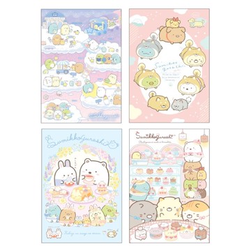 【第2件0元】角落生物-小夥伴 25K筆記本G-甜點/星空/茶會/柴犬