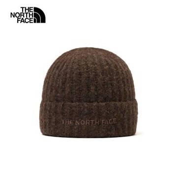 【The North Face 官方旗艦】北面男女款棕色毛帽｜887T1OI