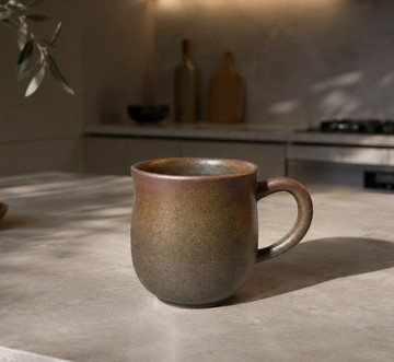柴燒450cc古樸馬克杯 / 啤酒杯 / 小平凡手作