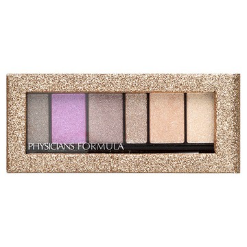 Physicians Formula 閃亮眼影盤，自定義眼部增強眼影及眼線筆，裸色，0.12盎司（3.4克）