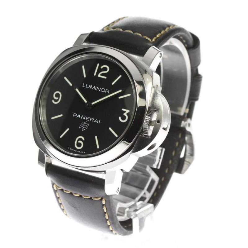 パネライ PANERAI PAM00773 ルミノール ベース ロゴ 3デイズ アッチャイオ 手巻き メンズ 内箱・保証書付き_769887