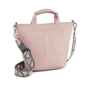 【全館滿額折】 Puma Sense 粉色 皮革 休閒 手提 托特包 女款 H6725【新竹皇家09036104】