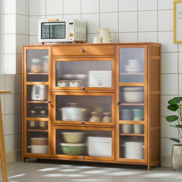 ??快速出貨?? 附發票 餐邊柜子儲物柜客廳收納柜櫥柜家用廚房置物柜靠墻柜茶水柜辦公室