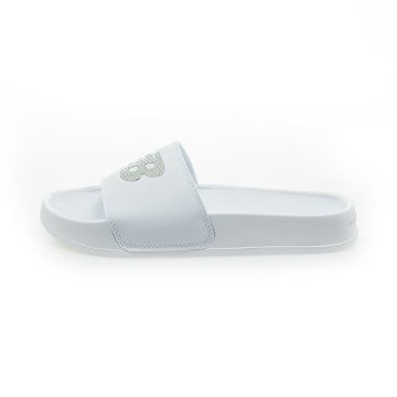 【NEW BALANCE】拖鞋 女款 運動拖鞋 白色 SWF200J1