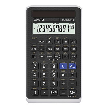 CASIO FX-82 SOLAR II 太陽能 工程計算機 (國家考試專用)【APP滿額下單10%點數(單一帳號最高5000點)】1/31止