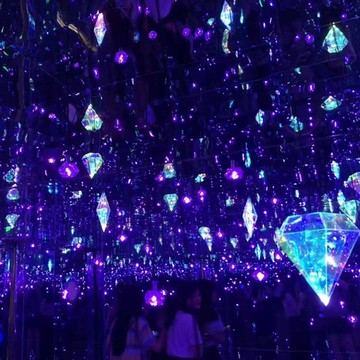 幻彩膜炫彩掛件錐形吊飾星空婚禮空中吊頂布置櫥窗美陳道具