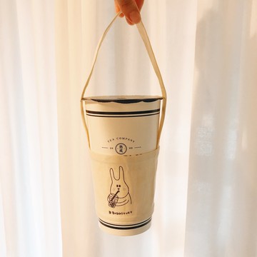 【安心出貨】#bobalover 半身飲料提袋 / 現貨