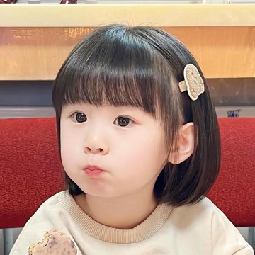 【台灣公司 可開發票】兒童假頭發女孩寶寶短直發可愛自然空氣劉海拍照搞怪舒適整頂發套