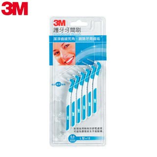 3M 護牙牙間刷L型0.6mm12入