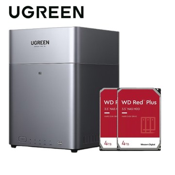 UGREEN 綠聯 綠聯 UGREEN DH4300 Plus 4Bay NAS 網絡儲存伺服器