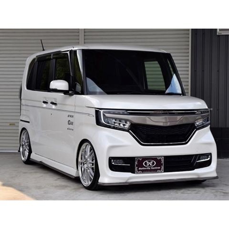 GLANZ HONDA JF3 JF4 N-BOX CUSTOM 前期 NBOXカスタム JF3 JF4 前期 フロントフラップスポイラー エアロ