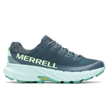 Merrell 男 AGILITY PEAK 5 輕量越野健行鞋.透氣登山鞋.戶外/Vibram黃金大底.NXT生物抑菌技術/ML068195 石板藍