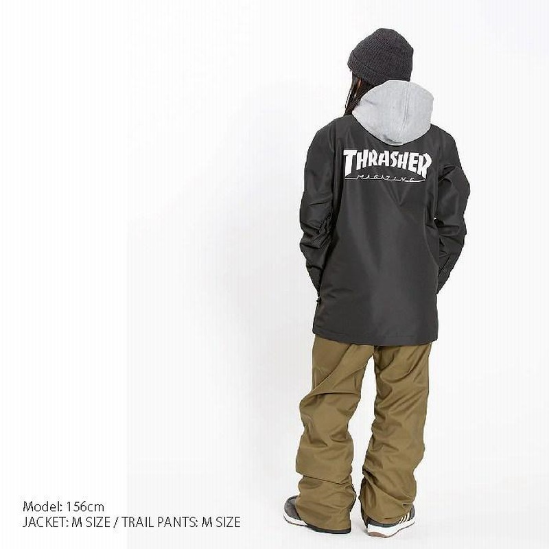 AA ダブルエー ウェア SELBY JACKET 22-23 THRASHER BLACK レディース