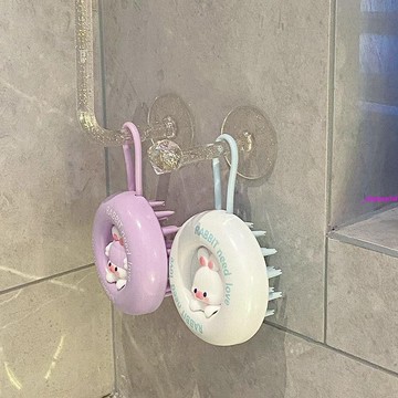 清潔神器 可愛硅膠洗頭刷刷梳頭刷子頭皮清潔油止癢抓頭器洗頭梳梳