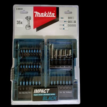 牧田 起子頭35件組 IMPACT BLACK 盒裝 E-06638