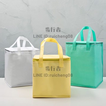 68寸生日蛋糕保溫袋定制保冷袋冷藏袋配送袋鋁箔加厚【步行者戶外生活館】