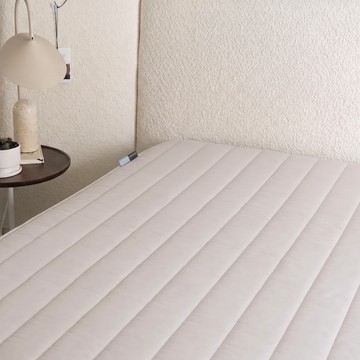 Homuro Feel Good系列 固定帶薄床墊  暖灰色  SS 200 x 110cm