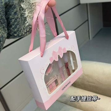 🏎️臺灣出貨🏎️💨迷你全套彩妝套裝禮盒口紅套盒化妝品腮紅眼影韓系學生黨節日送禮