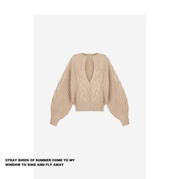 品牌特價時尚簡約V領長袖套頭毛衣2025寬松顯瘦高級感休閑針織衫