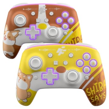 FlashFire 富雷迅 Switch/PC副廠無線遊戲手把 柴語錄聯名款  1個  S203SH