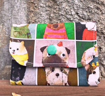 油畫狗狗卡片收納~限量獨家