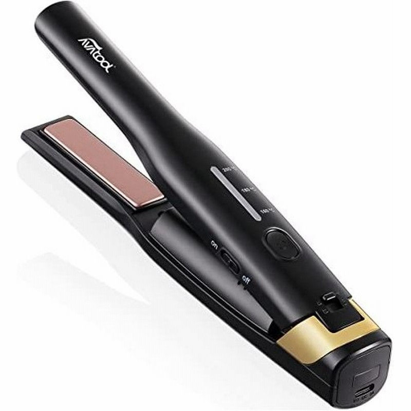 Avatool コードレスヘアアイロン Usb充電式 アイロン ストレート カール 2way Usb充電式 4500mah ヘアアイロン コードレス 通販 Lineポイント最大get Lineショッピング