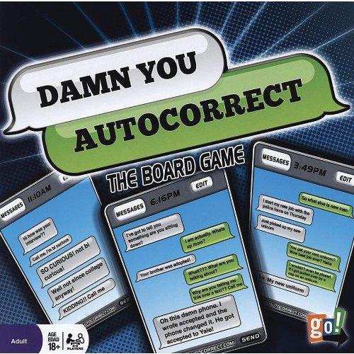 ボードゲーム 輸入 |Damn You Auto Correct Board Game