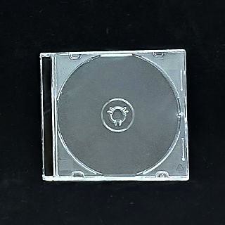 光碟收納盒 【臺灣製造】12CM專用 5mm slim case霧透PS壓克力CD盒/DVD盒/光碟盒/CD殼 200個