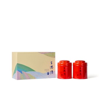 【端午茶葉禮盒 | 向陽】金萱烏龍100g+特焙清香烏龍100g-王德傳