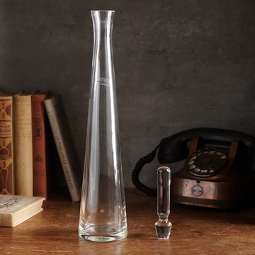 歐洲Sommerfield細長水晶酒瓶/花器