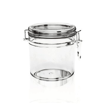 萬用透明壓克力密封罐1000ml #8353