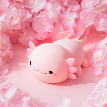 Les nez香鼻子 六角恐龍 蠑螈-拍拍燈 紓壓小物/小夜燈