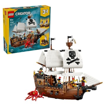 LEGO 31387 創意3合1系列 經典海盜船 Iconic Pirate Ship  1套