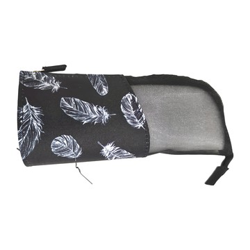 KOKUYO 國譽 NEO CRITZ-R筆袋 190x80x50mm  黑白羽毛  1個