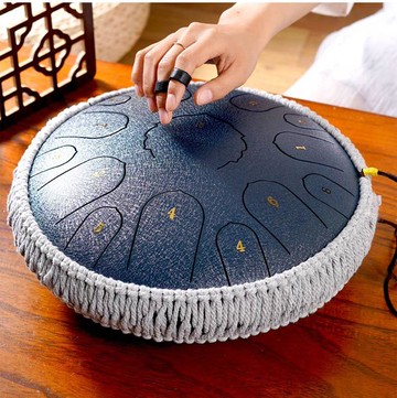 免運 快速出貨 空靈鼓蓮花入門初學者15音專業級兒童樂器玄空鼓全音手碟鼓鋼舌鼓 母親節禮物