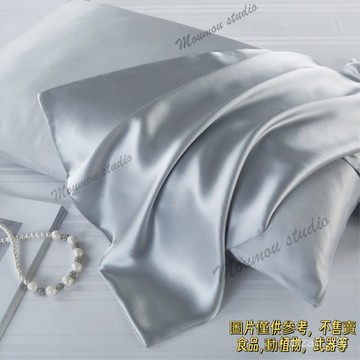 冰絲枕套絲綢仿天絲枕頭套 美式枕套 頂級天絲蠶絲仿真絲枕頭套耐臟加厚保潔墊枕頭套 防水枕套枕套保潔墊枕頭套枕套風格枕套