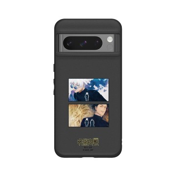 Pixel 8 Pro SolidSuit 黑 - Jujutsu Kaisen 咒術迴戰 S2 - 懷玉・玉折劇照系列-五條悟＆夏油傑側臉款