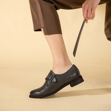 曼徹斯特單扣孟克鞋-青海波。 Bubble Nara波波娜拉 UB14166