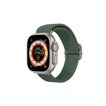 Apple Watch Ultra (49mm) Apple Watch 專用編織錶帶 綠