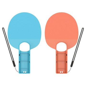 DOBE Switch2 共用 乒乓球拍 2件組  橙色 + 藍色  1套  TNS-5135