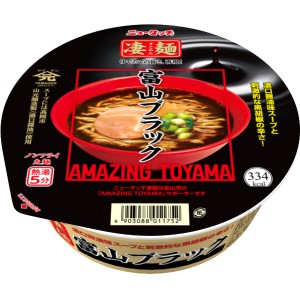  凄麺 富山ブラック カップ 119g ｘ12個