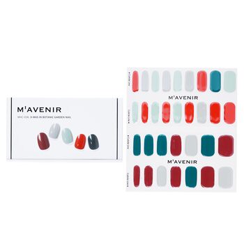 Mavenir Mavenir 指甲貼 (繽紛顏色) - # X-Mas In Botanic Garden Nail 32pcs-美容工具