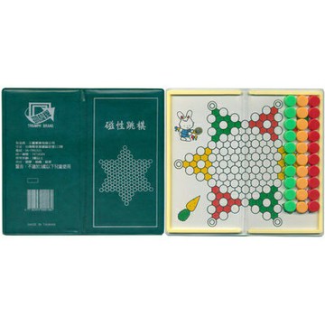 【文具通】特價出清售完為止 迷你 磁性 跳棋 象棋 二用棋 封面顏色隨機出貨 M6010005【APP滿額下單10%點數(單一帳號最高1500點)】8/31止