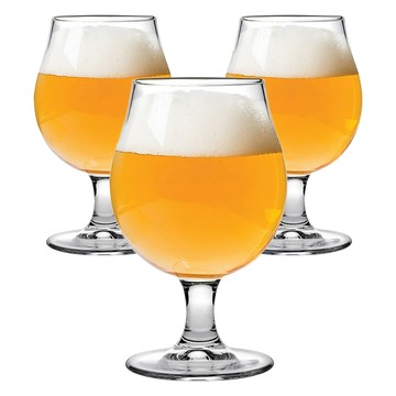 Pasabahce Draft Breugel 啤酒杯 460ml  底座直徑 8cm x 高度 15.4cm  3個