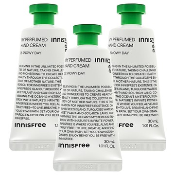 INNISFREE 我的香氛護手霜 下雪日子  30ml  3條