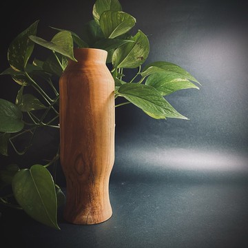 大山與瀑布(花瓶)