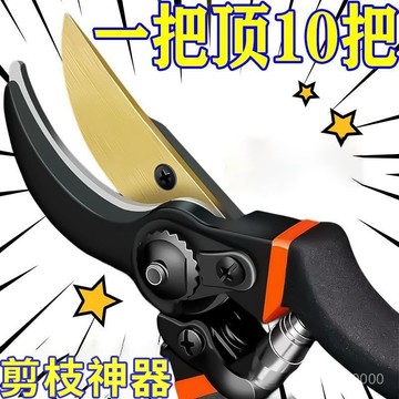 臺灣✨免運【全網熱賣】德國SK5強力園藝剪不銹鋼省力修枝剪果樹粗枝專用剪 ZPOM