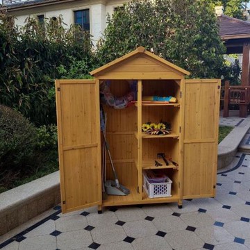 防雨防曬儲物雜物柜多層收納柜大碼陽臺花園庭院整理箱工具房