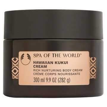 THE BODY SHOP 美體小舖 台灣公司貨 夏威夷SPA堅果油修護美膚霜  1個  300ml